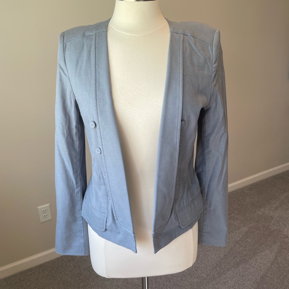 Club Monaco Light Blue Blazer Jacket